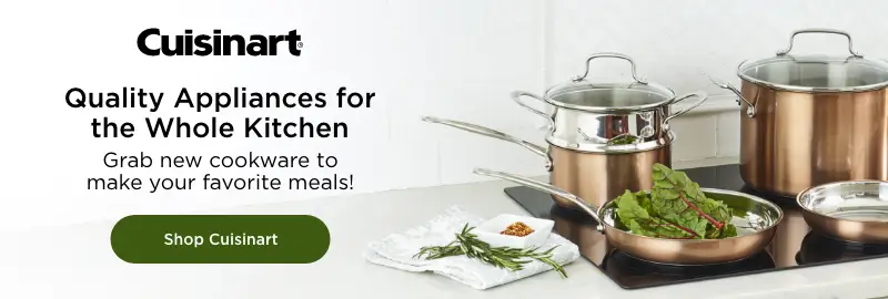 Quality appliances for the whole kitchen. Shop cuisinart.
