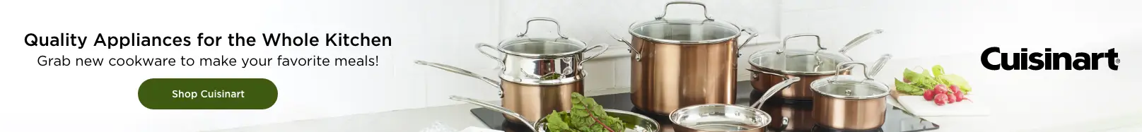 Quality appliances for the whole kitchen. Shop cuisinart.